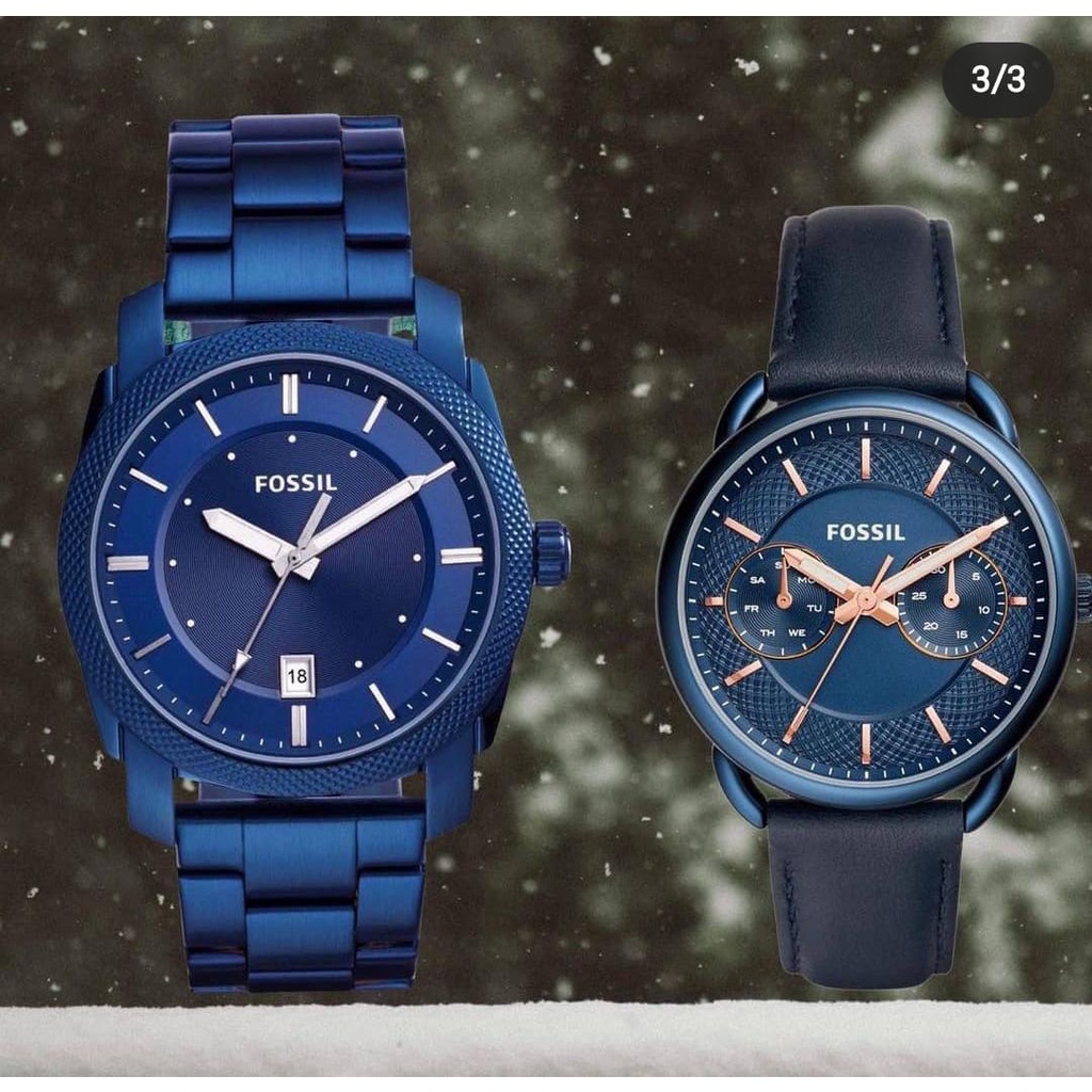 Reloj best sale fossil pareja