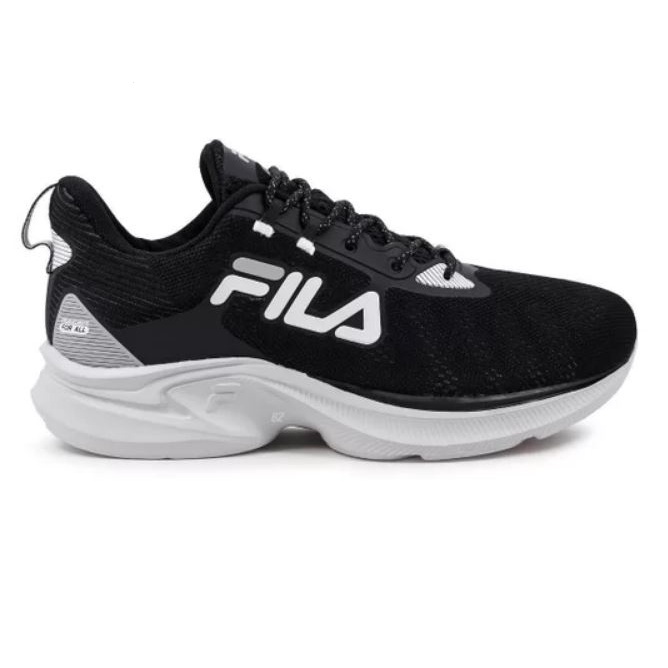 Zapatos fila hombre outlet negro plata