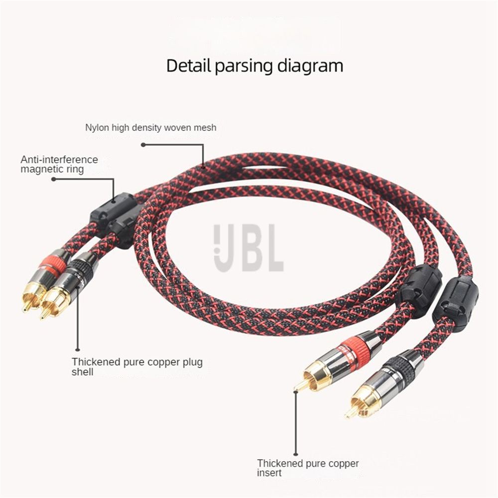 Fancier Cable Cable de audio HiFi Pionero Cable de audio de calidad de