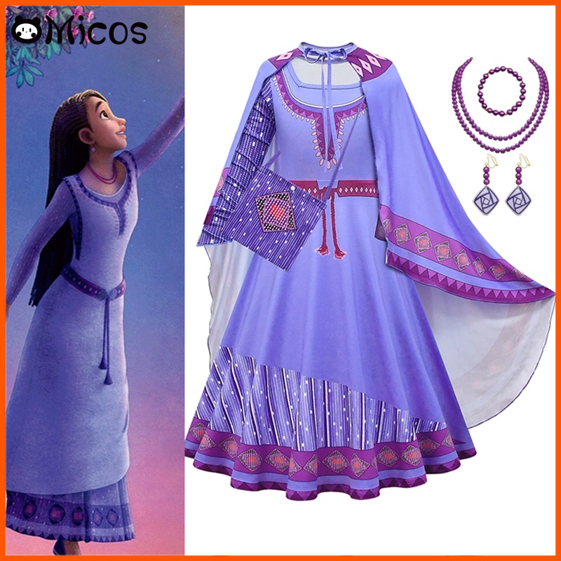 Princesa de disney con vestido morado hotsell