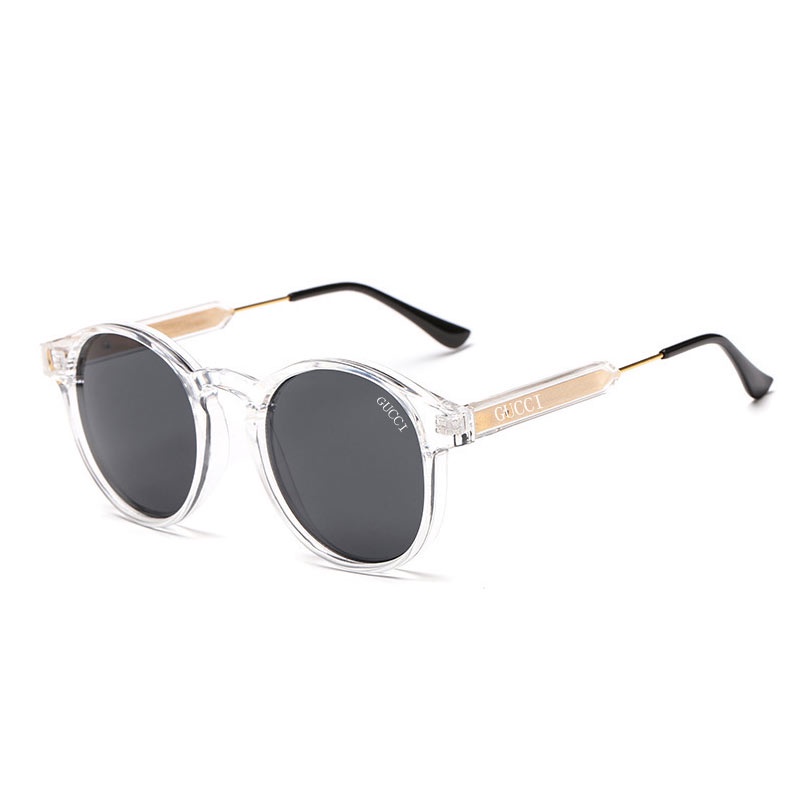 Gafas De Sol Vintage Half Frame YAMEIZE - Marco Metálico Semi-rimless, Lentes UV400, Unisex