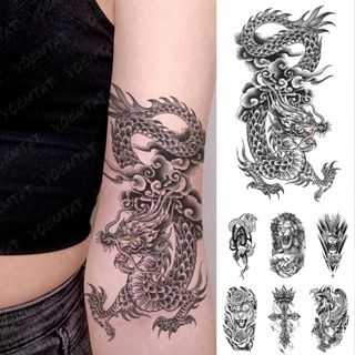 Tatuajes de dragones y serpientes