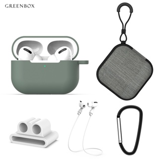 Funda para Airpods Pro, kit de accesorios para Airpod Pro 15 en 1, correas  de silicona antipérdida/soporte para correa de reloj/ganchos para las