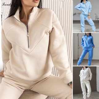 Sudaderas Con Capucha De Lana Para Mujer Cremallera Frontal Con Longitud  Manga Larga Sudaderas Con Cordón Casual Chaquetas De Moda Con Bolsillo  Trajes Holgados De Otoño Invierno, Moda de Mujer