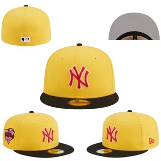 Gorra Plana New York Yankees Beisbolera Ny Snapback Ángeles NY Amarilla