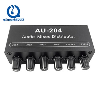 Comprar Mezclador de audio de 3,5 mm Mezclador de audio estéreo 4