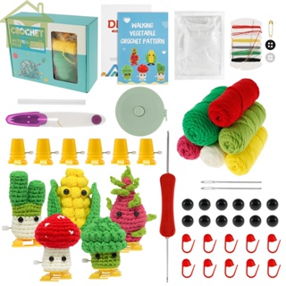 Kit de ganchillo para principiantes, kits de ganchillo para niños y  adultos, kit de 3 piezas de animales de ganchillo para principiantes,  incluye