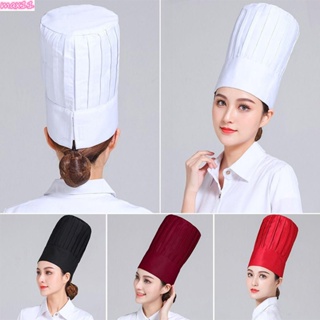 Sombreros de chef para hombre y mujer, gorra de trabajo a prueba de polvo,  red para hornear, cocinar, ventilación, gorro de chef para panadería