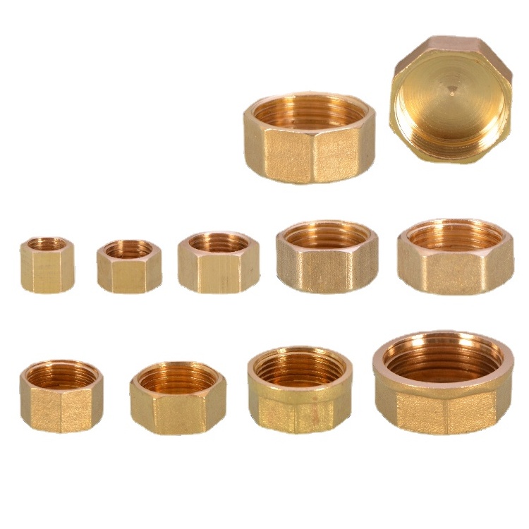 [Wdy] Tapón De Rosca Interior De Cobre De 20 mm De Rosca Macho Tapón De ...