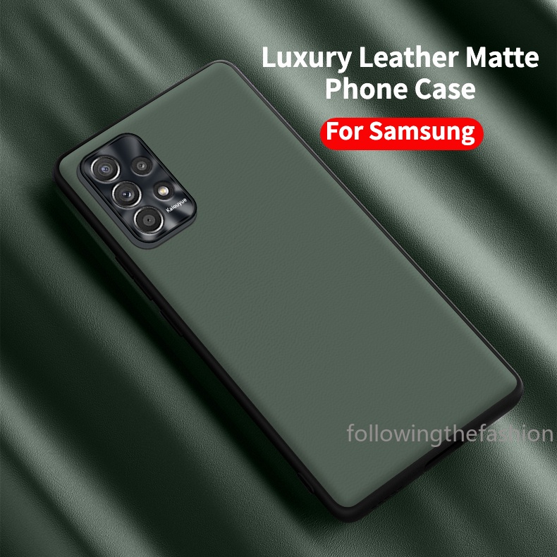 Para Samsung Galaxy A52 5G / 4G Funda para teléfono de cuero con