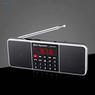 Mini Radio portátil, Radio Fm portátil, compatible con reproductor de  música Mp3, Usb, Tf, para exteriores