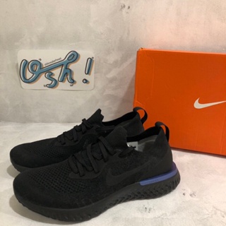 Nike epic react flyknit negro clearance azul