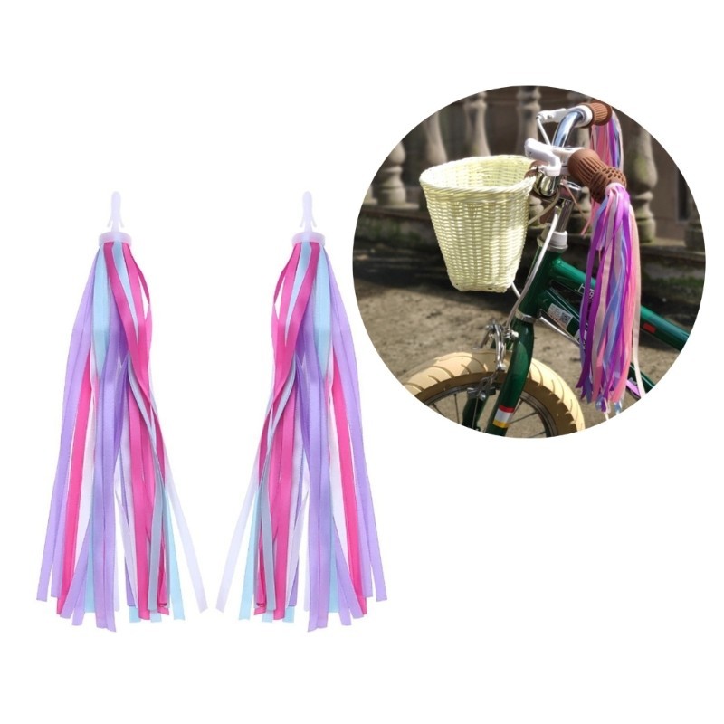 Cesta Para Bicicleta Infantil Con Unicornio - Incluye Timbre, Extraíble, Impermeable, Color Rosa