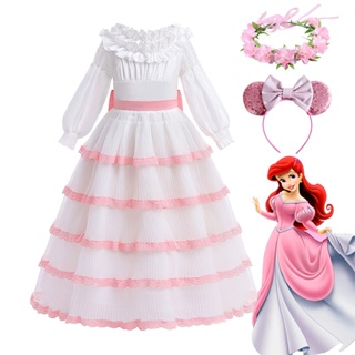 Disfraz de Ariel para mujer, traje de La Sirenita de Disney, vestido de  princesa Ariel, trajes de Halloween, carnaval, ropa para adultos -  AliExpress