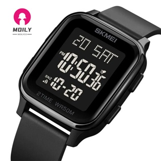 Reloj digital para hombre, ultrafino, impermeable, simple, de acero  inoxidable, para hombres y mujeres