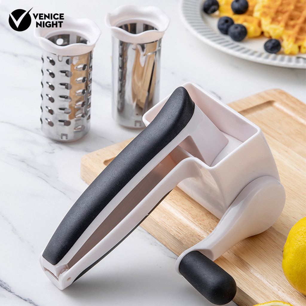 Vegetable Grater Quick Cheese Handheld Rotary Kitchen Tool for Nuts ...