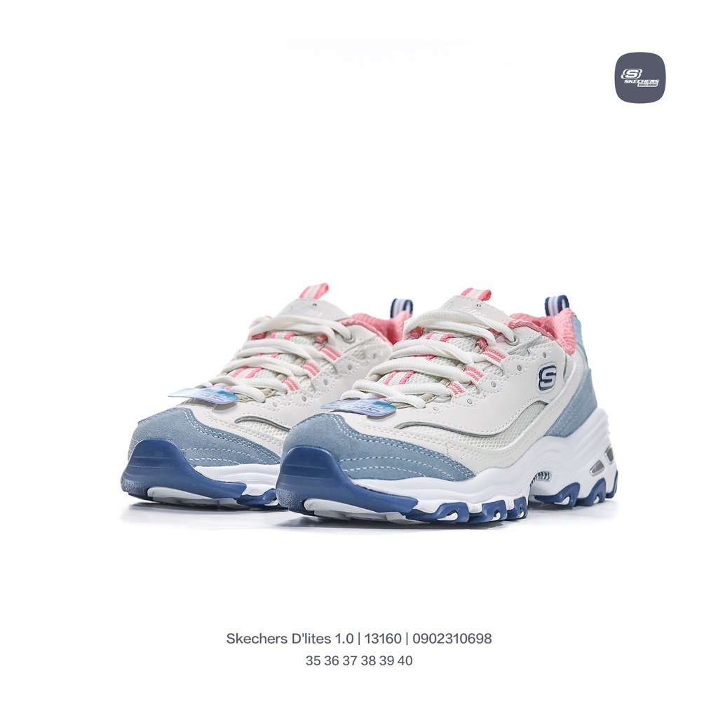 Skechers d'lites mujer azul online