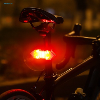 Luz Trasera para Bicicleta Redonda 3 LED Recargable 448