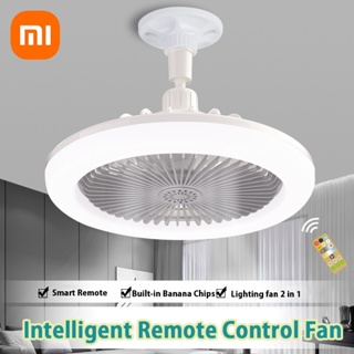 Ventilador Techo Inteligente Lámpara Control Remoto 2 En 1