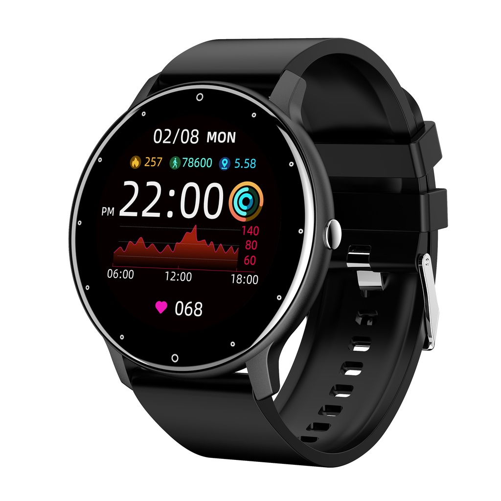 Smartwatch - KD20S KLACK, Reloj Inteligente Fitness compatible con Iphone  Samsung Huawei Xiaomi Negro, 1,28