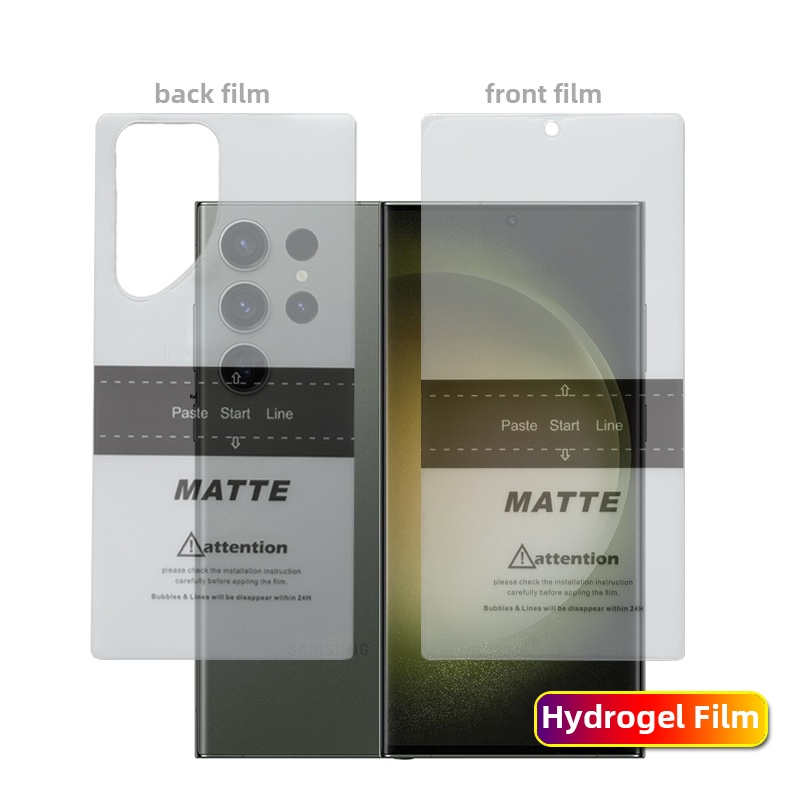 Film Hydrogel Mate Protector Pantalla Para Los Samsung S23