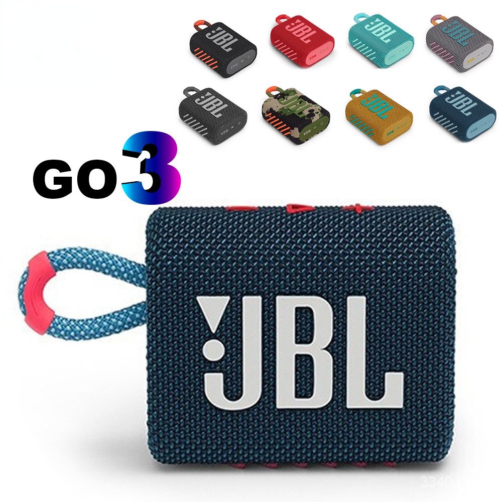 JBL Go 3: altavoz portátil con Bluetooth, batería incorporada