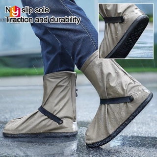 Cubierta impermeable para zapatos de silicona resistente al agua unisex  protectores de zapatos botas de lluvia (pequeño, negro)