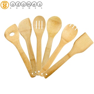 Juego de 3 cucharones de madera para sopa y cucharas de cocina, juego de  utensilios para cocinar, acacia natural, mango largo, juego de herramientas