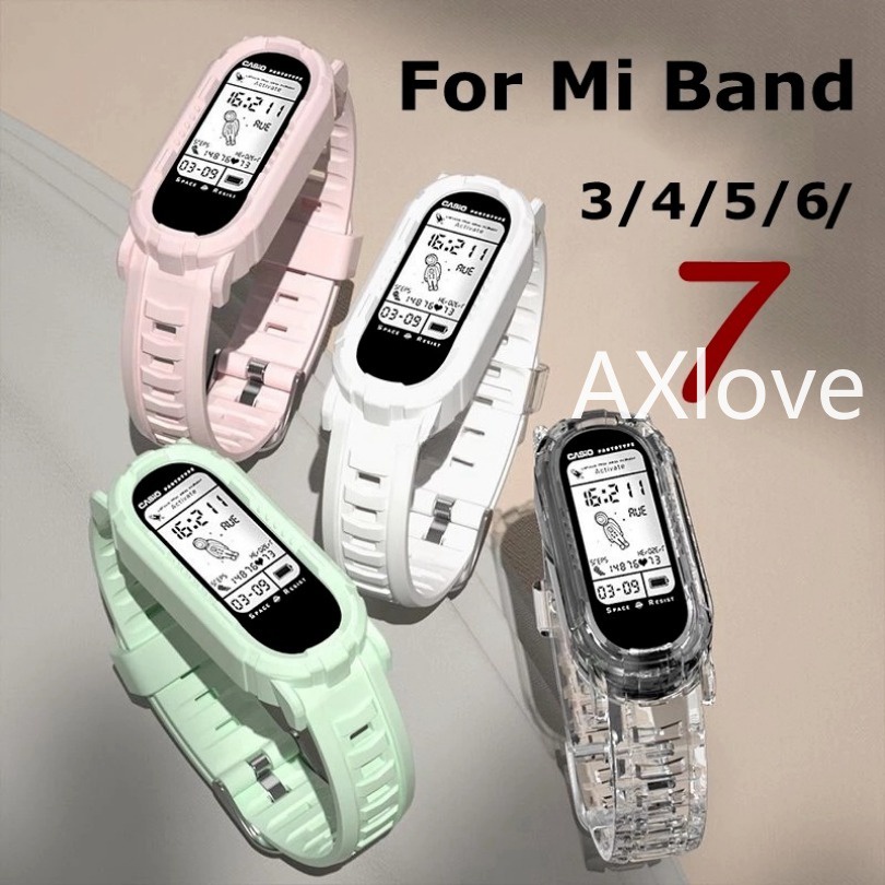 Correa milanese Xiaomi Mi Band 6Correa milanesa para Xiao (Retro Gold) 