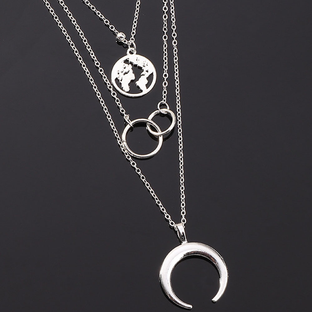 Collar Y Pendientes De Cuentas Multicapa Para Mujer - Regalo Elegante En Caja De Presentación