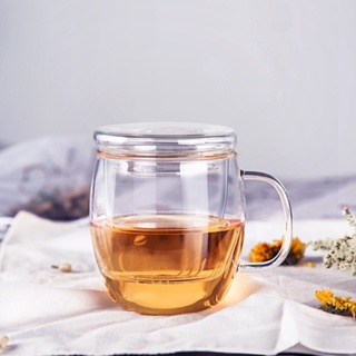 Compre Tazas De Té Transparentes De Gran Tamaño, Ollas De Vidrio