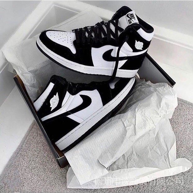 Jordan 1 blanco discount y negro mujer