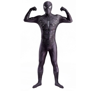 Medias Negras Venom Spiderman Adulto Hombres Niños Disfraz Lycra Zentai  Traje