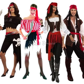 halloween costume -pirates  Disfraces de chicas piratas, Disfraces para  chicas, Disfraz pirata mujer casero