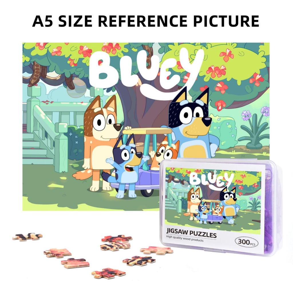 Blueys DIY Jigsaw Puzzle 300 Piezas Rompecabezas Para Niños De Dibujos ...