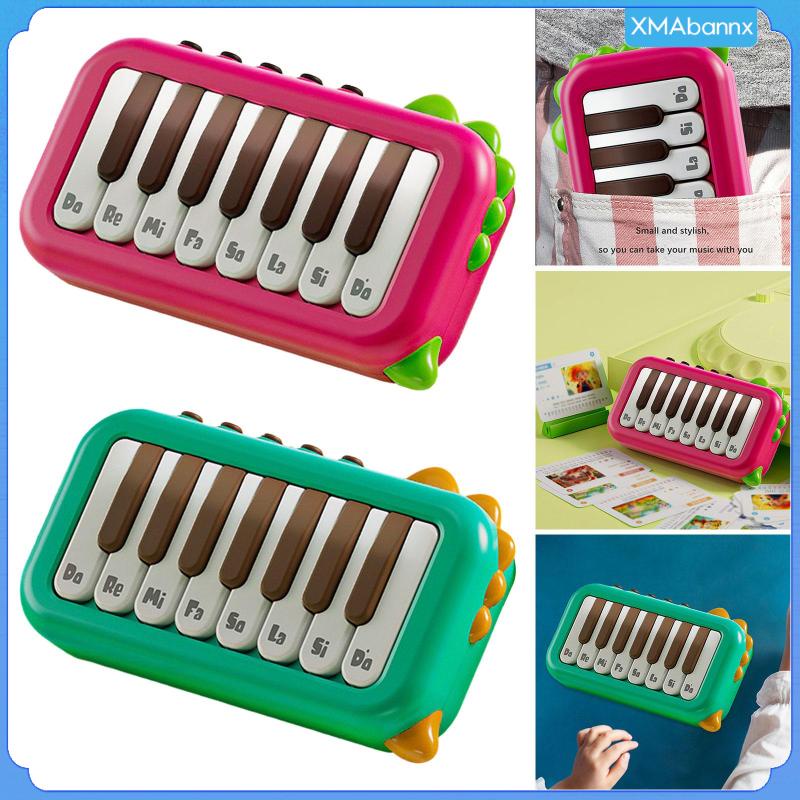 Piano de juguete para bebé, instrumentos musicales, juguetes 3 en 1,  teclado de piano, xilófono, juego de batería para niños pequeños de 1 a 3  años