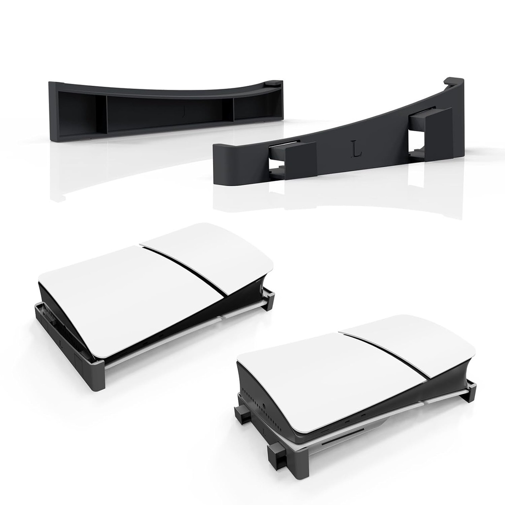 PS5 Slim Horizontal Stand , [Diseño Minimalista] , Base Compatible