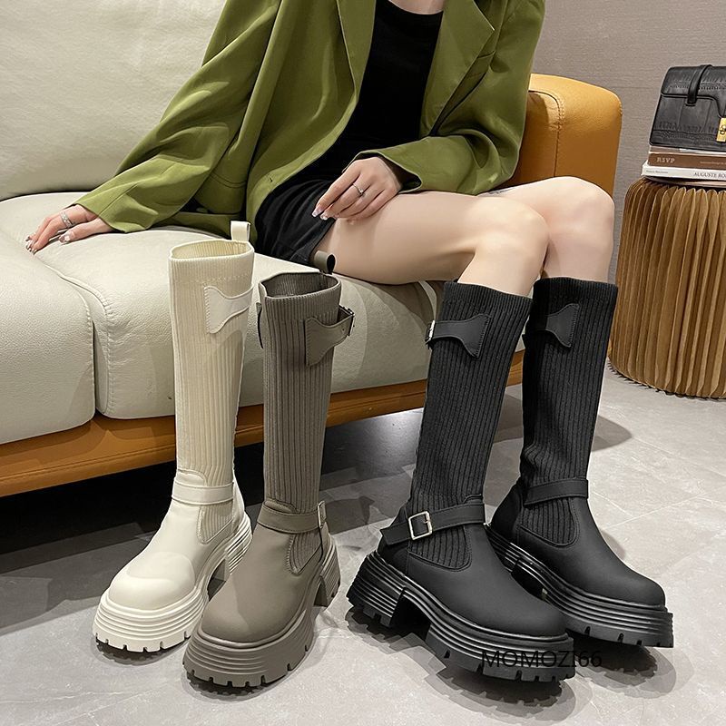 Botas discount largas stretch