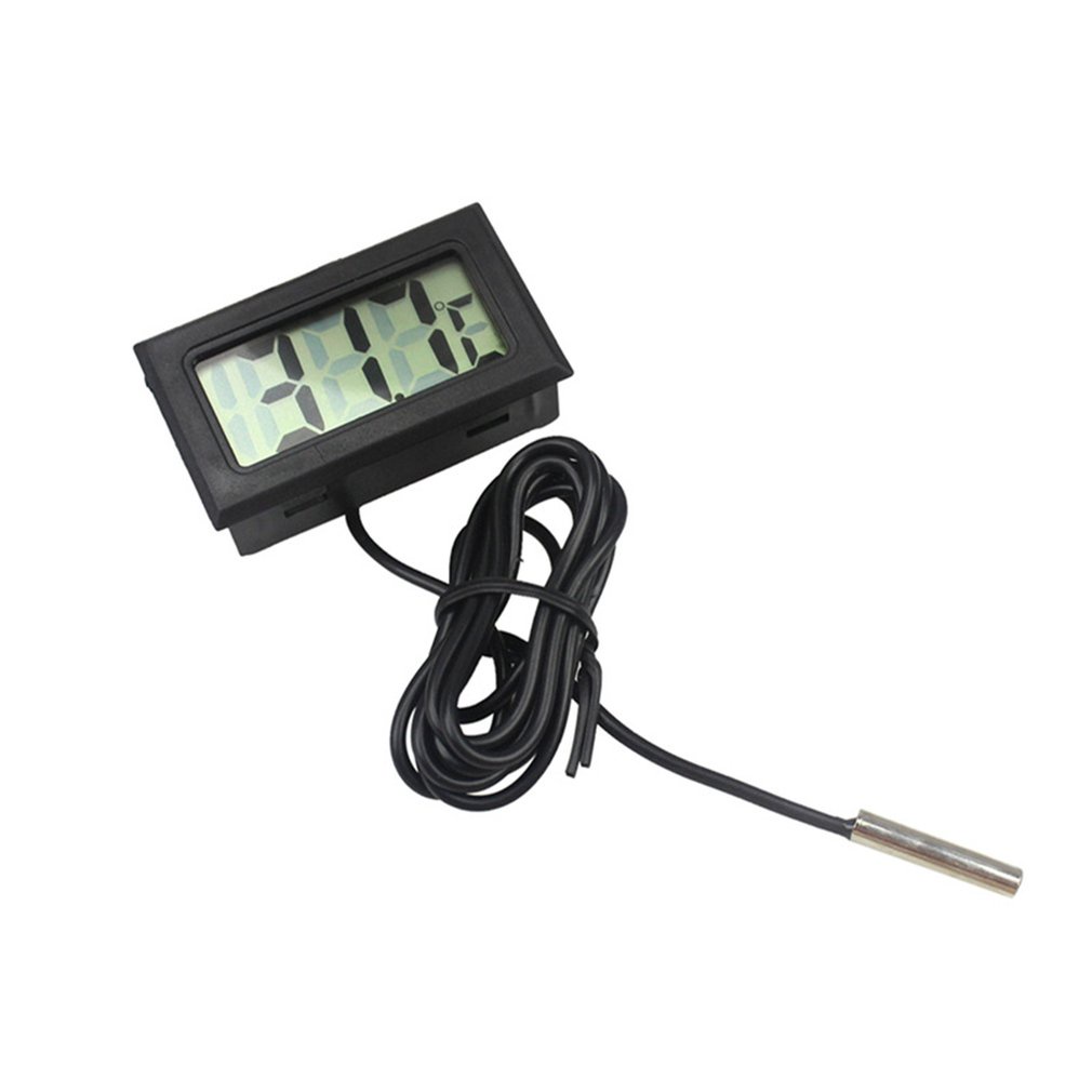 Termómetro de nevera para refrigerador, mini pantalla LED, medidor de  temperatura digital, sensor de sonda, termómetro LCD digital