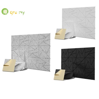 Paquete de 18 paneles acústicos grises de 12 x 12 x 0.4 pulgadas, panel  absorbente de sonido, decoración de pared, paneles de pared insonorizantes