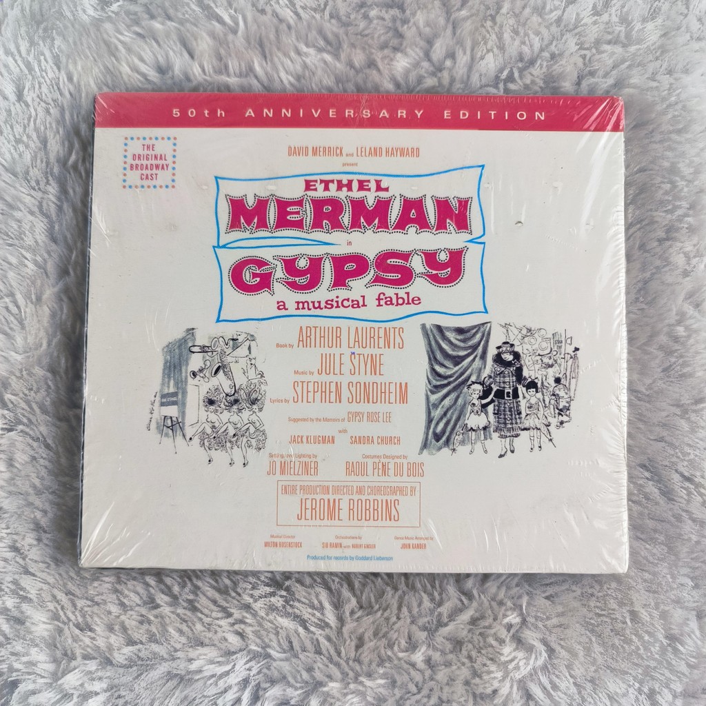 Z623 Ethel Merman , Jule Styne Y Stephen Sondheim Gypsy Una Fábula ...