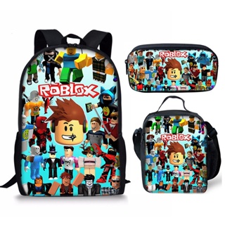 3pcs Disney Stitch Kids Backpack Set con impresión de puntada de dibujos  animados - Estuche de lápiz