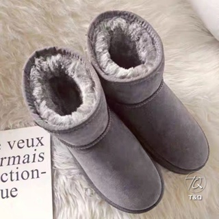 Comprar Botas de nieve de invierno para mujer, botas altas de algodón,  gruesas, impermeables y antideslizantes, zapatos grandes de algodón de  felpa gruesos