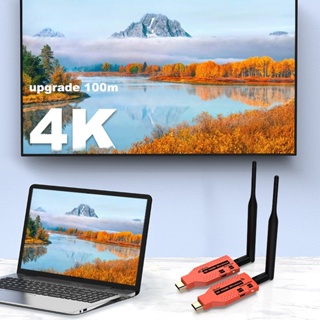 Pantalla HDMI Dual 4K, transmisor inalámbrico para compartir vídeo,  receptor, extensor HDMI para cámara, transmisión en vivo, portátil, PC a  Monitor de TV - AliExpress
