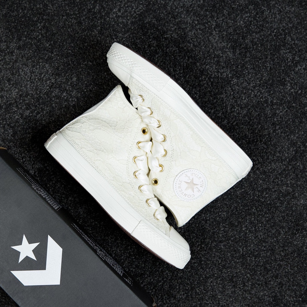 Converse encaje online blancas