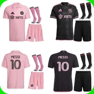 MESSI 10 # Camiseta Hombre Inter Miami CF Black Away Pink Home 2023 2024 La  Noche Auténtica De Fútbol Camisas