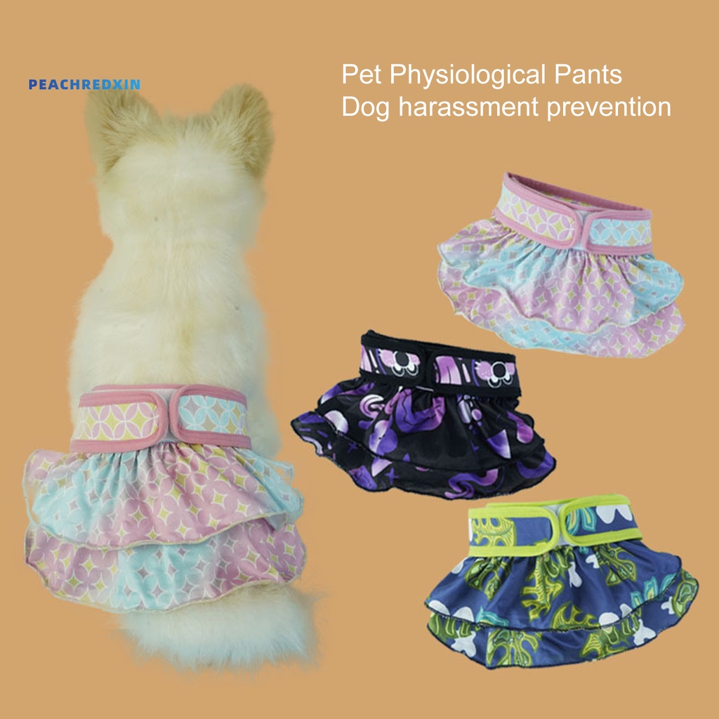 2pcs pañales lavables para perros hembras pantalones de perro reutilizables  bragas sanitarias absorbentes para la incontinencia menstrual