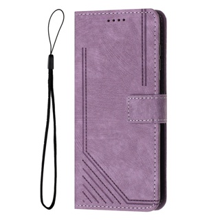 Para Xiaomi Redmi Note 13 Pro 9 Ranuras para tarjetas Cartera con  cremallera Funda de cuero