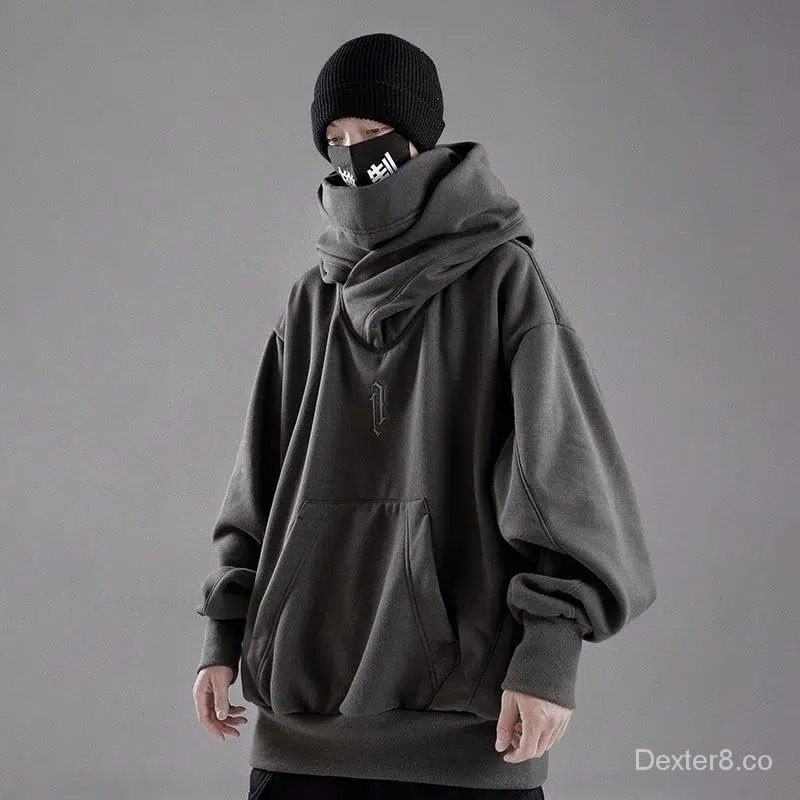 sudadera cuello alto media cremallera tejido de alta calidad para hombre