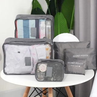 Bolsas de viaje portátiles para zapatos, bolsa de almacenamiento de  cosméticos, ropa interior, equipaje, organizador del hogar, caja de zapatos  impermeable